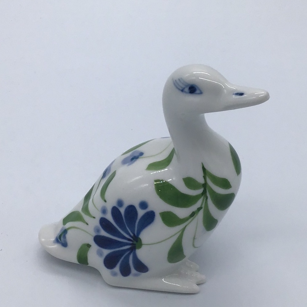 Vintage Porcelain Dansk Duck Goose Figurine